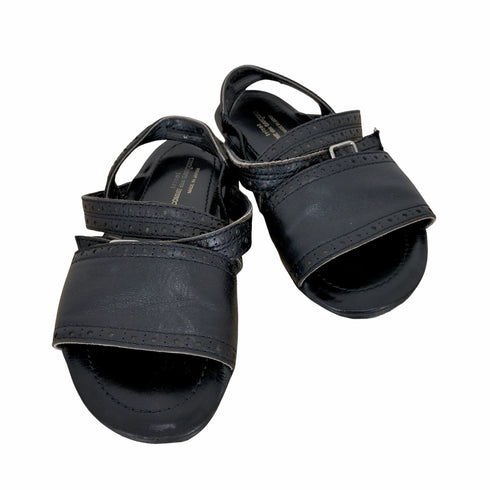 トリココムデギャルソン tricot COMME des GARCONS 90S メダリオン レザーサンダル レディース 22.5