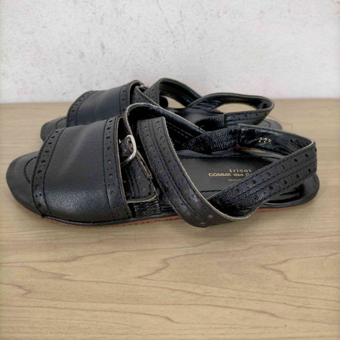 トリココムデギャルソン tricot COMME des GARCONS 90S メダリオン レザーサンダル レディース 22.5