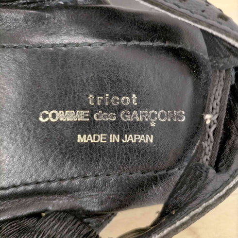 トリココムデギャルソン tricot COMME des GARCONS 90S メダリオン レザーサンダル レディース 22.5