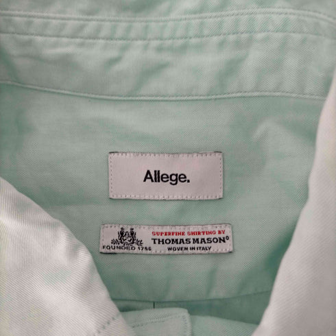 アレッジ ALLEGE Standerd ox shirt THOMAS MASON メンズ JPN:2