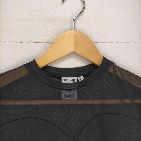 エックスガール X-girl 23SS SHEER LAYERED TOP レディース JPN:M