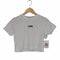 エックスガール X-girl MILLS LOGO S/S CROPPED TOP メンズ JPN:M