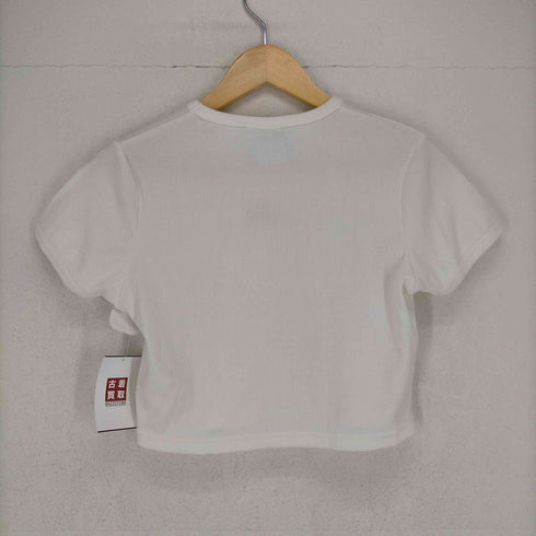 エックスガール X-girl MILLS LOGO S/S CROPPED TOP メンズ JPN:M