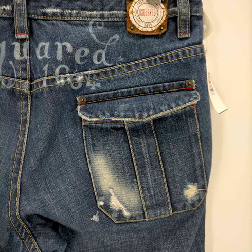 ディースクエアード DSQUARED2 USED加工デニムパンツ メンズ EUR:50
