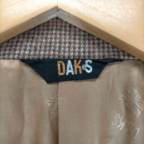 ダックス DAKS ウールツイードテーラードジャケット メンズ