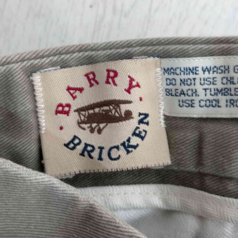 バリーブリッケン BARRY BRICKEN LENZIP 2タック チノパンツ メンズ