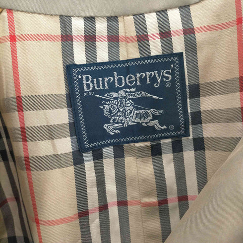 バーバリーズ BURBERRYS 裏地ノヴァチェックトレンチコート メンズ 165