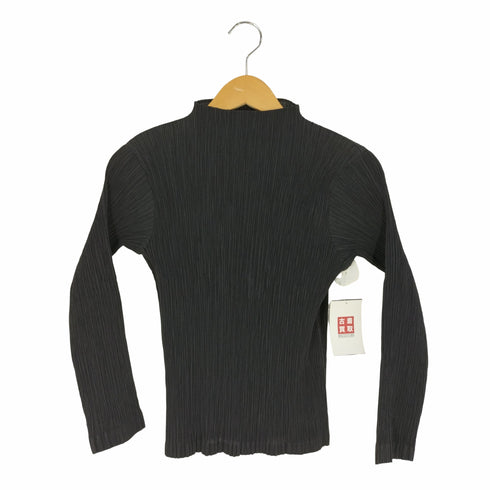 イッセイミヤケ ISSEY MIYAKE WHITE LABEL ボトルネック プリーツカットソー レディース 2