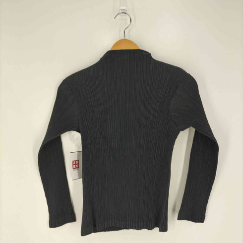 イッセイミヤケ ISSEY MIYAKE WHITE LABEL ボトルネック プリーツカットソー レディース 2