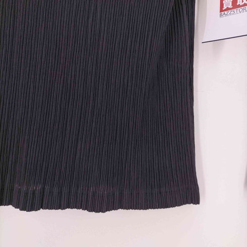 イッセイミヤケ ISSEY MIYAKE WHITE LABEL ボトルネック プリーツカットソー レディース 2