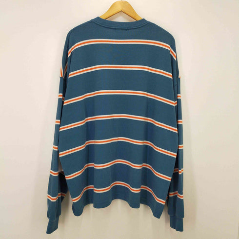 ペルーシュ Perushu ボーダー プルオーバースウェット メンズ import:L