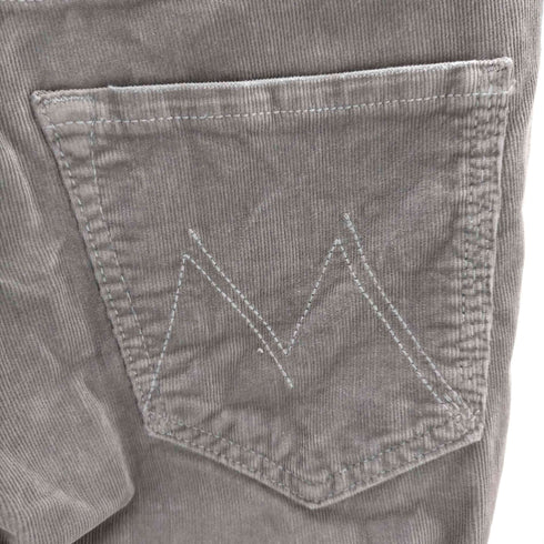 マザー mother INSIDER CROP STEP FRAY コーデュロイパンツ レディース 26