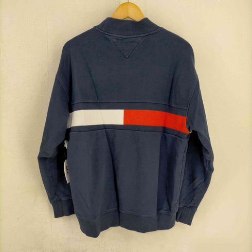 トミージーンズ tommy jeans モックネックスウェット メンズ import:M