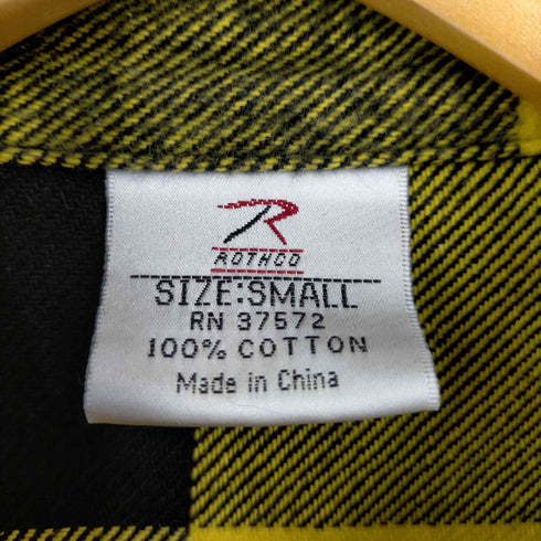 ロスコ ROTHCO バッファロー チェック フランネル ネルシャツ メンズ import:S