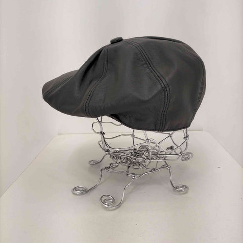 カンゴール KANGOL 羊革 レザーキャスケット メンズ LARGE