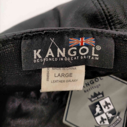 カンゴール KANGOL 羊革 レザーキャスケット メンズ LARGE