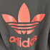アディダス adidas 90S 万国旗タグ 両面トレフォイルロゴ スウェットパーカー メンズ XO