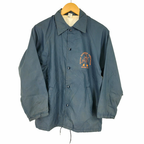 80S MADE IN USA 両面プリントナイロンコーチジャケット メンズ import:L