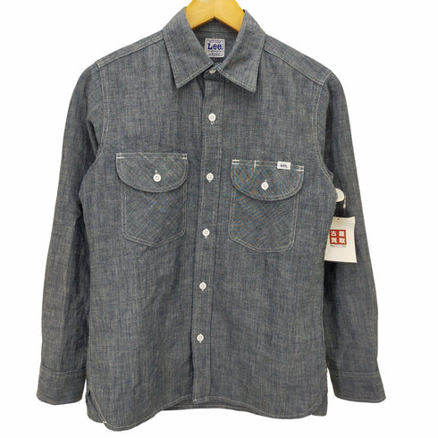 リー Lee ストレッチシャンブレー 長袖シャツ レディース JPN:L