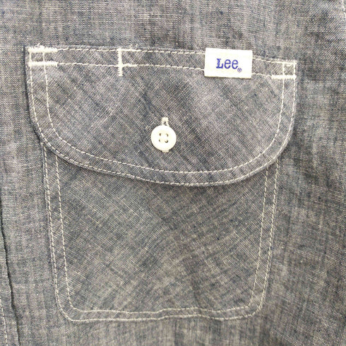 リー Lee ストレッチシャンブレー 長袖シャツ レディース JPN:L