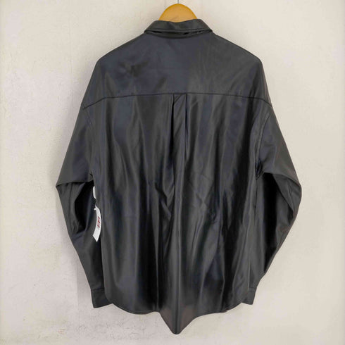 ビーミングバイビームス B:MING by BEAMS WIDW FIT フェイクレザーシャツ メンズ JPN:L