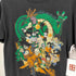 ドラゴンボールゼット DRAGONBALL Z USA DBZ 全員集合ヴィンテージアニメTシャツ 神龍 メンズ import:M
