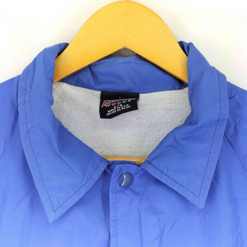 アスレチックワークス ATHLETIC WORKS 90s USA製 ナイロンラグラン コーチジャケット メンズ JPN:L
