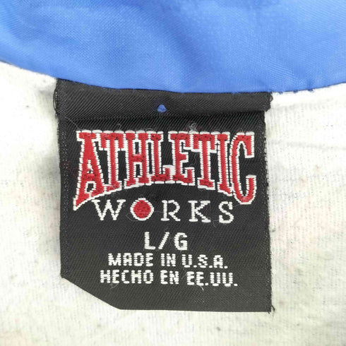 アスレチックワークス ATHLETIC WORKS 90s USA製 ナイロンラグラン コーチジャケット メンズ JPN:L