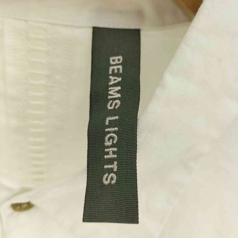 ビームスライツ BEAMS Lights 20SS インドレース ドロップネック シャツ メンズ JPN:S