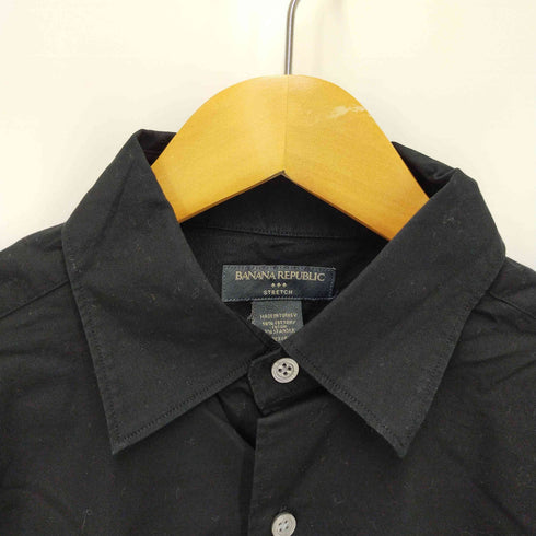 バナナリパブリック BANANA REPUBLIC ストレッチ 半袖シャツ メンズ import:S