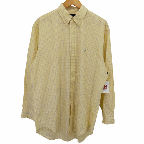 ラルフローレン RALPH LAUREN YARMOUTH ボタンダウン長袖シャツ メンズ 16-33