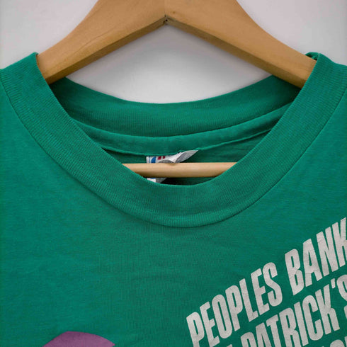ヘインズ Hanes 90S USA製 プリント クルーネック 半袖Tシャツ メンズ import:L