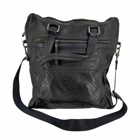 ANTONYME レザーショルダーバッグ メンズ