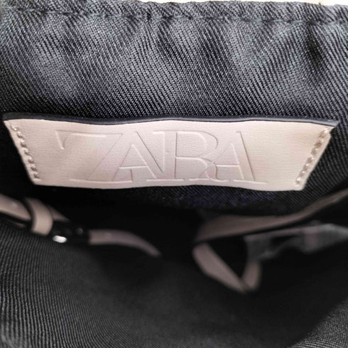 ザラ ZARA プリーツ巾着バッグ レディース
