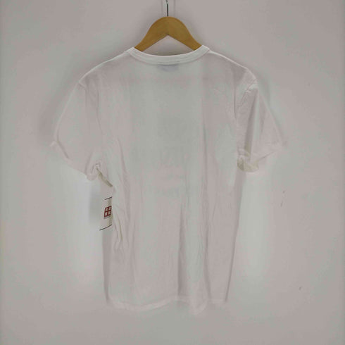 メゾンキツネ MAISON KITSUNE メゾンキツネ ロゴ クルーネックTシャツ メンズ JPN:S