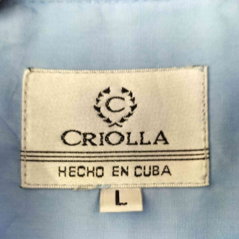 CRIOLLA 4ポケット L/S キューバ シャツ メンズ import:L