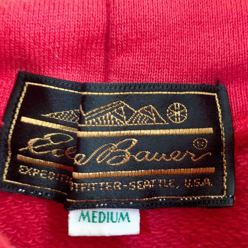 エディーバウアー Eddie Bauer ロゴ刺繍 プルオーバーパーカー メンズ import:M