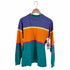 ランズエンド LANDS END USA製 モックネック ボーダー Tシャツ ユニセックス メンズ import:S