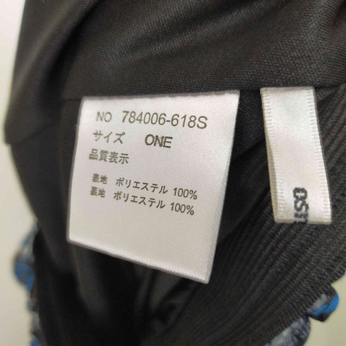 オズモーシス OSMOSIS プリントプリーツスカート レディース ONE SIZE