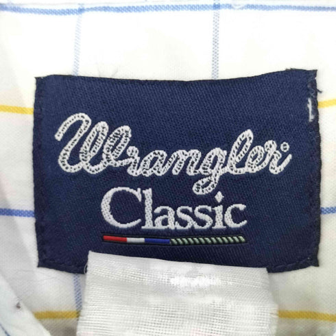 ラングラー Wrangler ボタンダウン L/S チェック シャツ メンズ