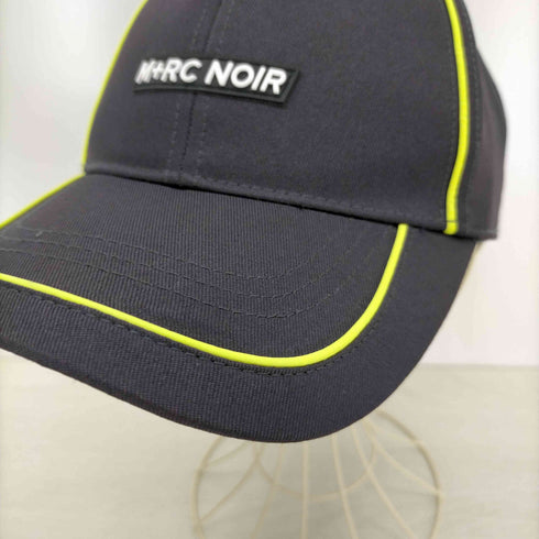 マルシェノア M+RC NOIR パイピング ロゴ6パネル キャップ メンズ