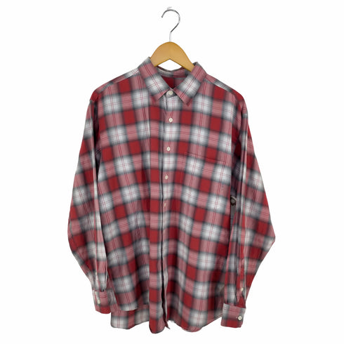 ジェイクルー J.CREW 巨人タグ オンブレ チェックシャツ メンズ import:L