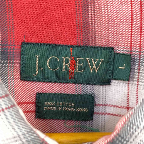 ジェイクルー J.CREW 巨人タグ オンブレ チェックシャツ メンズ import:L