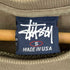 ステューシー Stussy 紺タグ USA製 ショーンフォント クルーネックTシャツ メンズ import:S