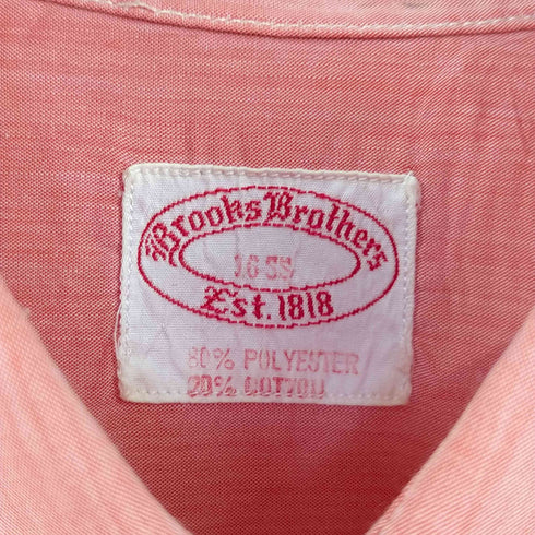 ブルックスブラザーズ BROOKS BROTHERS 6つボタン シャンブレーBDシャツ メンズ US:36