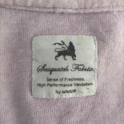 サスクワッチ sasquatch S/S メビウスの輪 プリントTシャツ メンズ