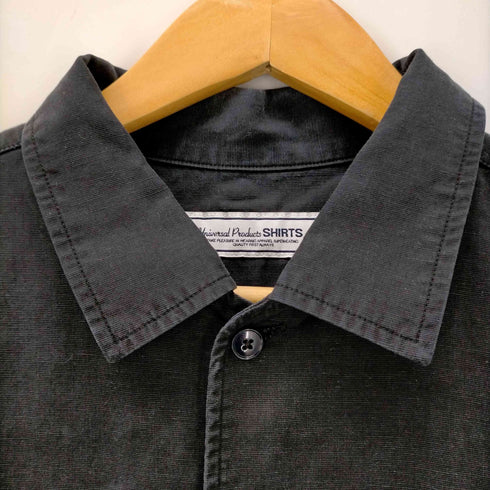 ユニバーサルプロダクツ UNIVERSAL PRODUCTS Cotton Linen S/S Open Collar Shirt メンズ JPN:3