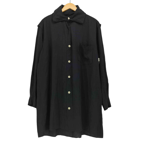 ヨウジヤマモト Yohji Yamamoto 93AW デザインカラー レーヨンロングシャツ メンズ JPN:S