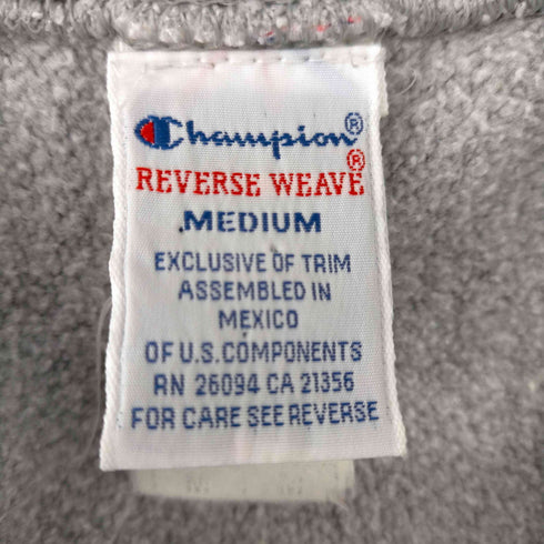 チャンピオン Champion メキシコ製 REVERSE WEAVE 目有りクルーネックスウェット メンズ JPN:M