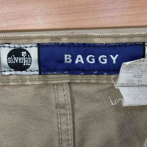 リーバイス Levis silvertab BAGGY デニムショーツ 後染め リメイク メンズ 34inch